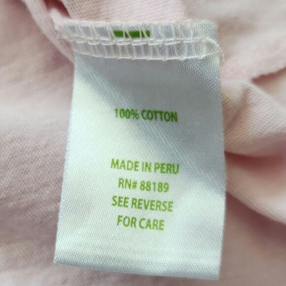 Lilly Pulitzer Girls Pink Long Sleeve Finn Top Size M 6-7 - Picture 6 of 8